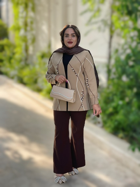 مانتو شلوار میرا مجلسی کد ( ۹۰۹ )