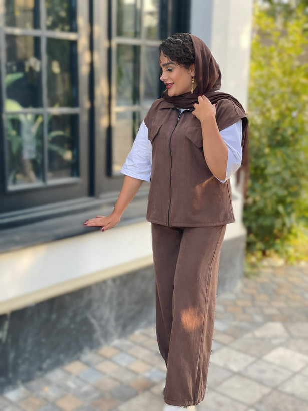 بامبر شلوار لاگوست شیک